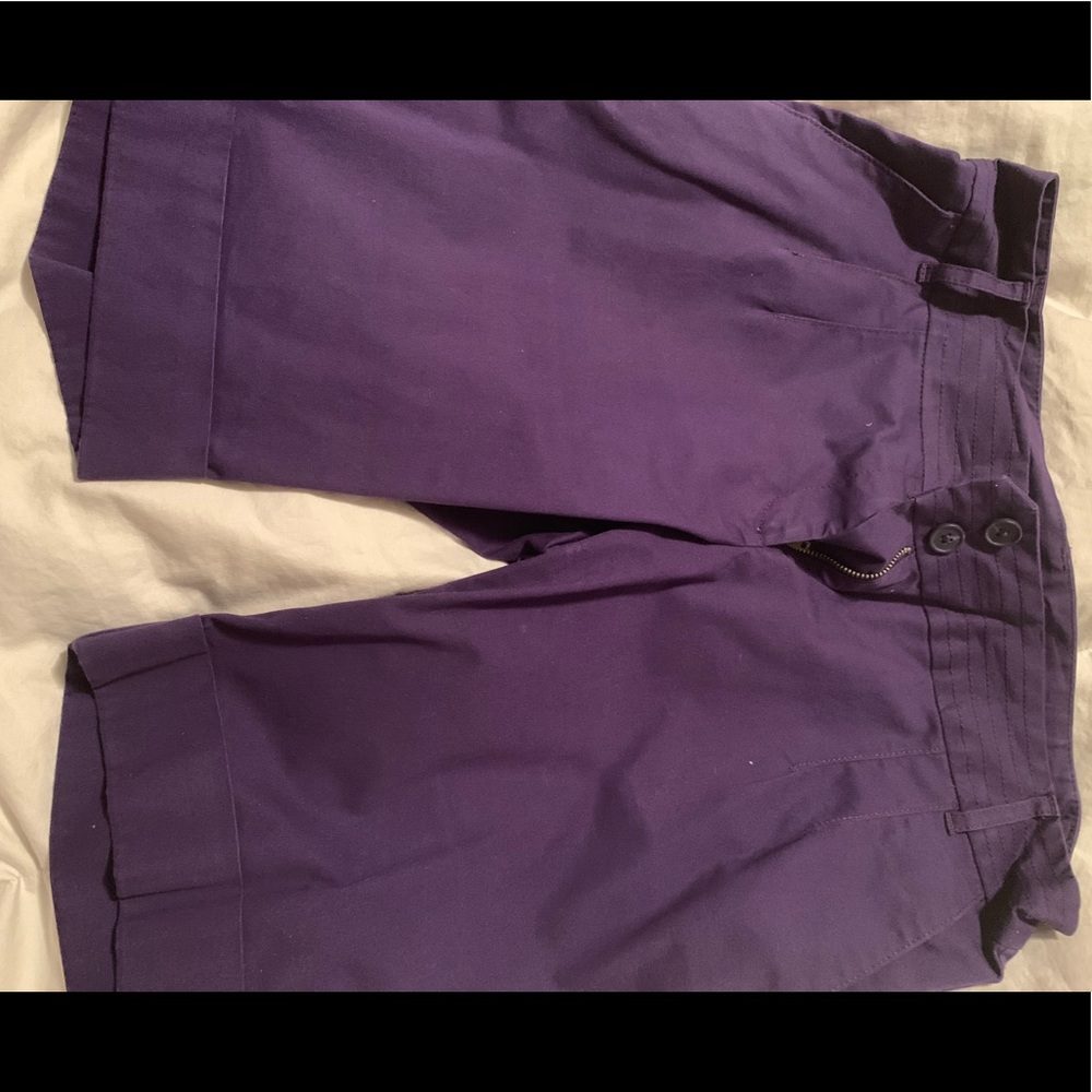 Jacob Faux FRENCH Cuffed Bermuda Shorts